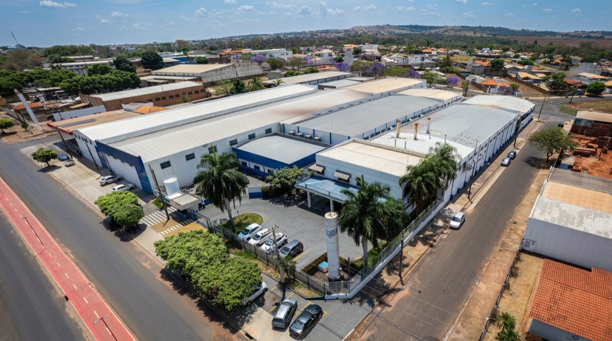 Keleck — operação industrial: fábrica